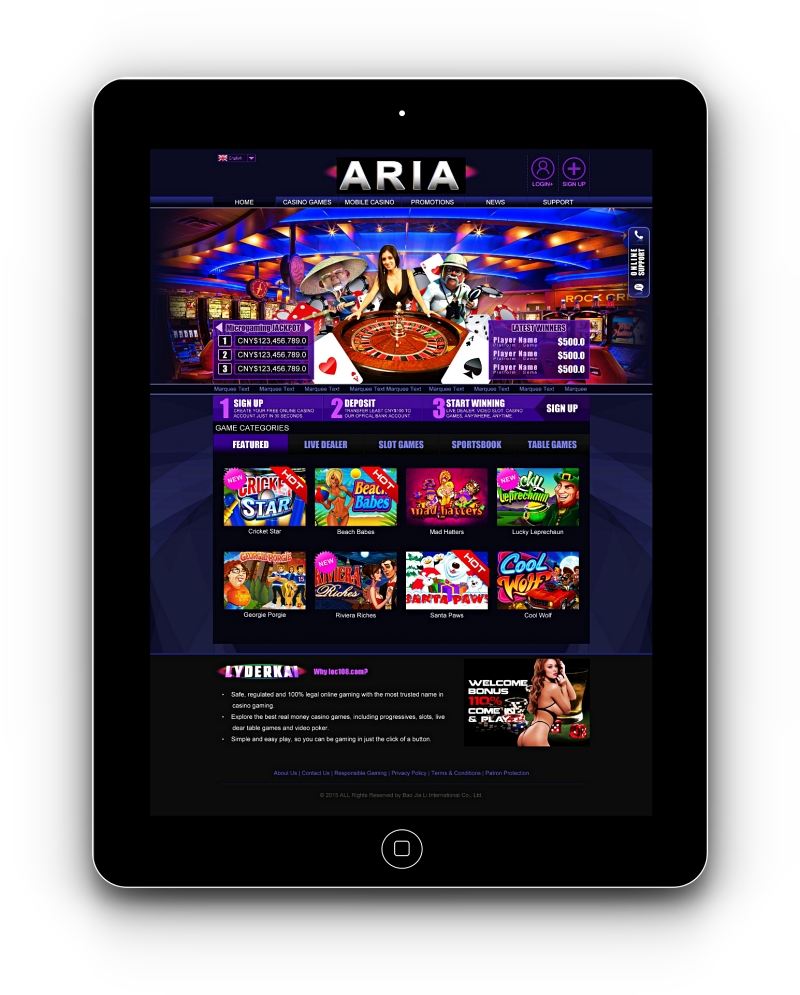online casino software